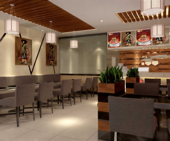 Modern Barbecue Restaurant-ID:543643004
