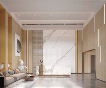 Modern Office Reception Desk-ID:183460724