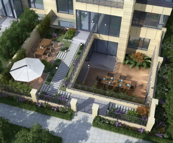 Modern Courtyard/landscape-ID:814485076