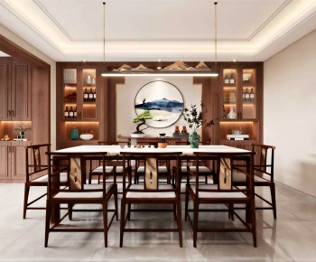 New Chinese Style Tea House-ID:112193114