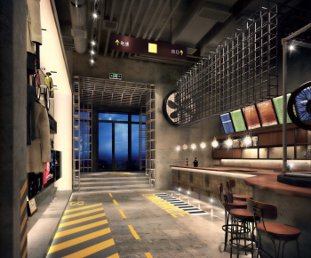 Industrial Style Cafe-ID:873982915