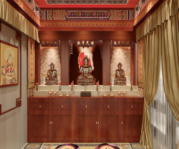 Chinese Style Buddhist Temples-ID:102080112