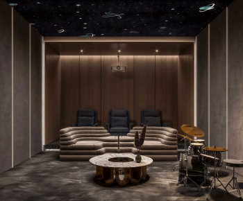 Modern Audiovisual Room-ID:174968001