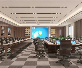 Modern Meeting Room-ID:725655089