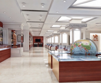 Modern Exhibition Hall-ID:145092963