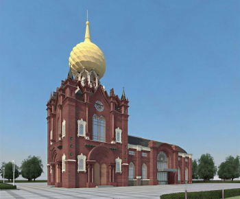 European Style Religious Architecture-ID:129499914