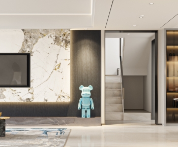Modern A Living Room-ID:367841011