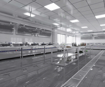 Modern Central Kitchen-ID:977690946