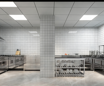 Modern Central Kitchen-ID:507631066