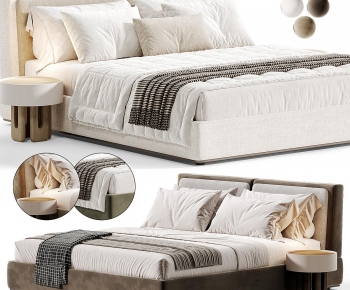 Modern Double Bed-ID:488708975