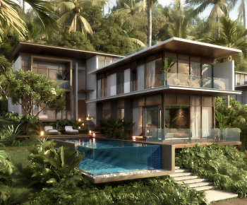 Modern Detached Villa-ID:633163935