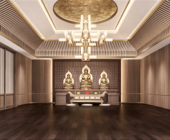 New Chinese Style Temple-ID:728170967