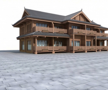 Chinese Style Ancient Architectural Buildings-ID:213020093