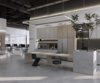 Modern Office Tea Room-ID:446751122