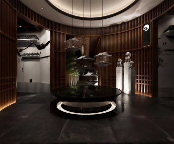 New Chinese Style Lobby Hall-ID:406526098