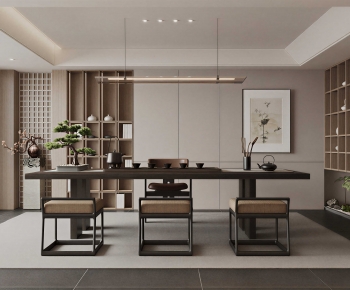 New Chinese Style Tea House-ID:750190029