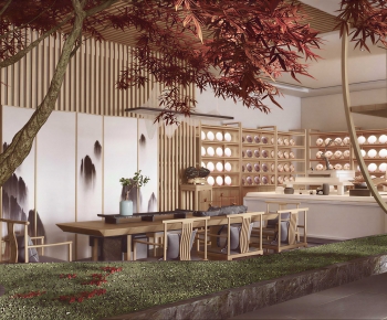 New Chinese Style Teahouse Tea House-ID:280931002