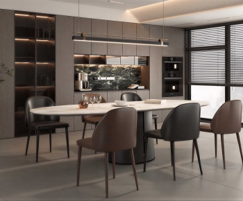 Modern Dining Room-ID:904148103