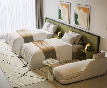 Modern Single Bed-ID:273544071