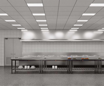 Modern Central Kitchen-ID:122963914