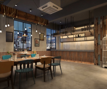 Industrial Style Restaurant-ID:360886107