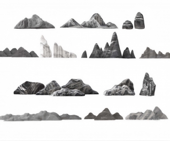 New Chinese Style Rockery Waterscape-ID:332570152