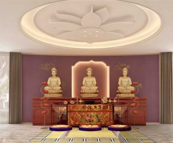 New Chinese Style Temple-ID:457643991