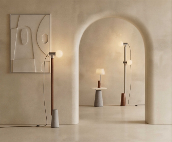 Wabi-sabi Style Floor Lamp-ID:448748111