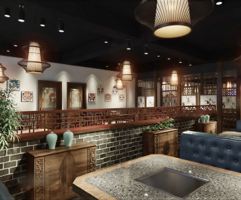 Chinese Style Hot Pot Restaurant-ID:122349311