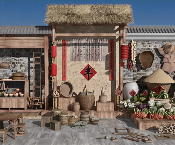 New Chinese Style Courtyard/landscape-ID:701242928