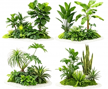 Modern Plant Landscaping-ID:514915944