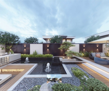 Modern Courtyard/landscape-ID:226758962