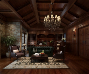 American Style A Living Room-ID:327166081