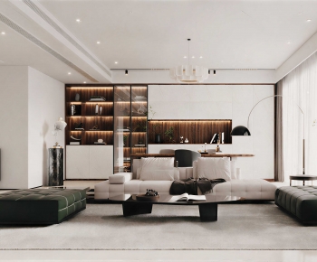Modern A Living Room-ID:298991928