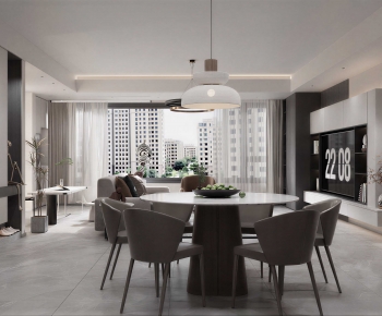 Modern A Living Room-ID:135140414