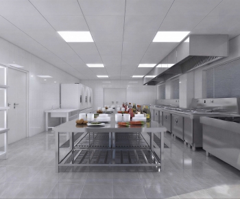 Modern Central Kitchen-ID:731472973