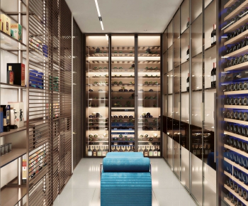 Modern Wine Cellar/Wine Tasting Room-ID:191420084