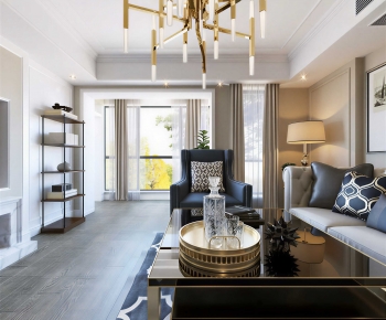 American Style A Living Room-ID:265779978