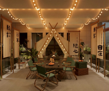Modern Restaurant-ID:924968001