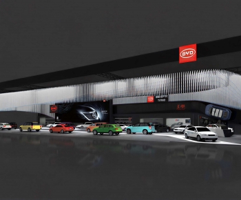Modern Exhibition Hall-ID:320681107