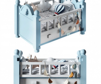 Modern Child's Bed-ID:623868941