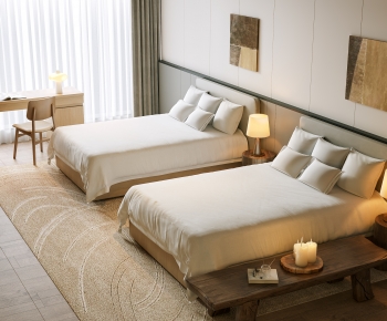 Wabi-sabi Style Guest Room-ID:851000074