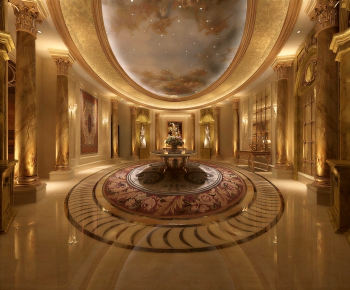 European Style Lobby Hall-ID:670535097