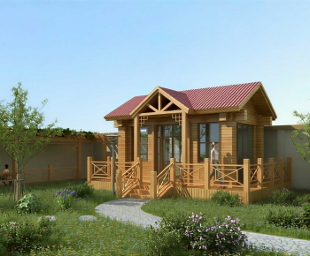New Chinese Style Courtyard/landscape-ID:286680948