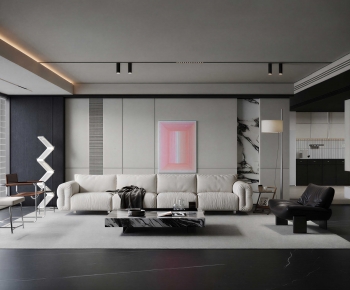 Modern A Living Room-ID:389024026