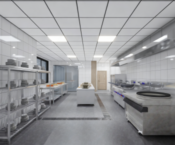 Modern Central Kitchen-ID:461142065