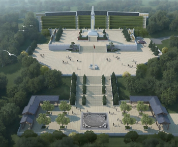 Modern Architectural Bird's-eye View Planning-ID:723577028