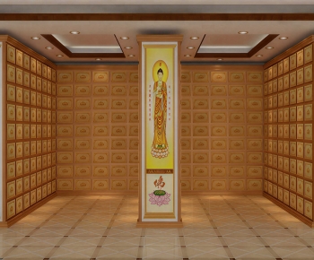 Chinese Style Buddhist Temples-ID:414691936