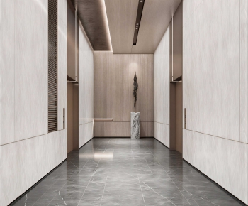 Modern Office Elevator Hall-ID:633589989