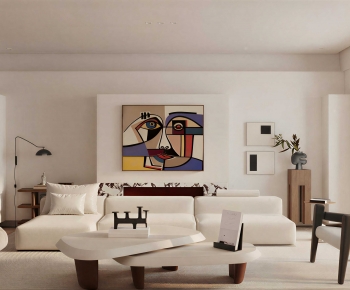 Modern A Living Room-ID:371748927